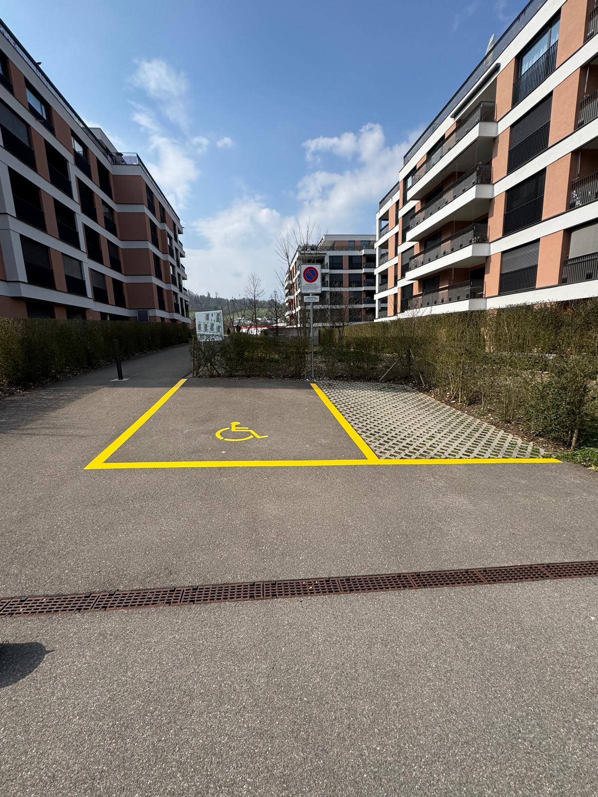 Parkplatzmarkierungen