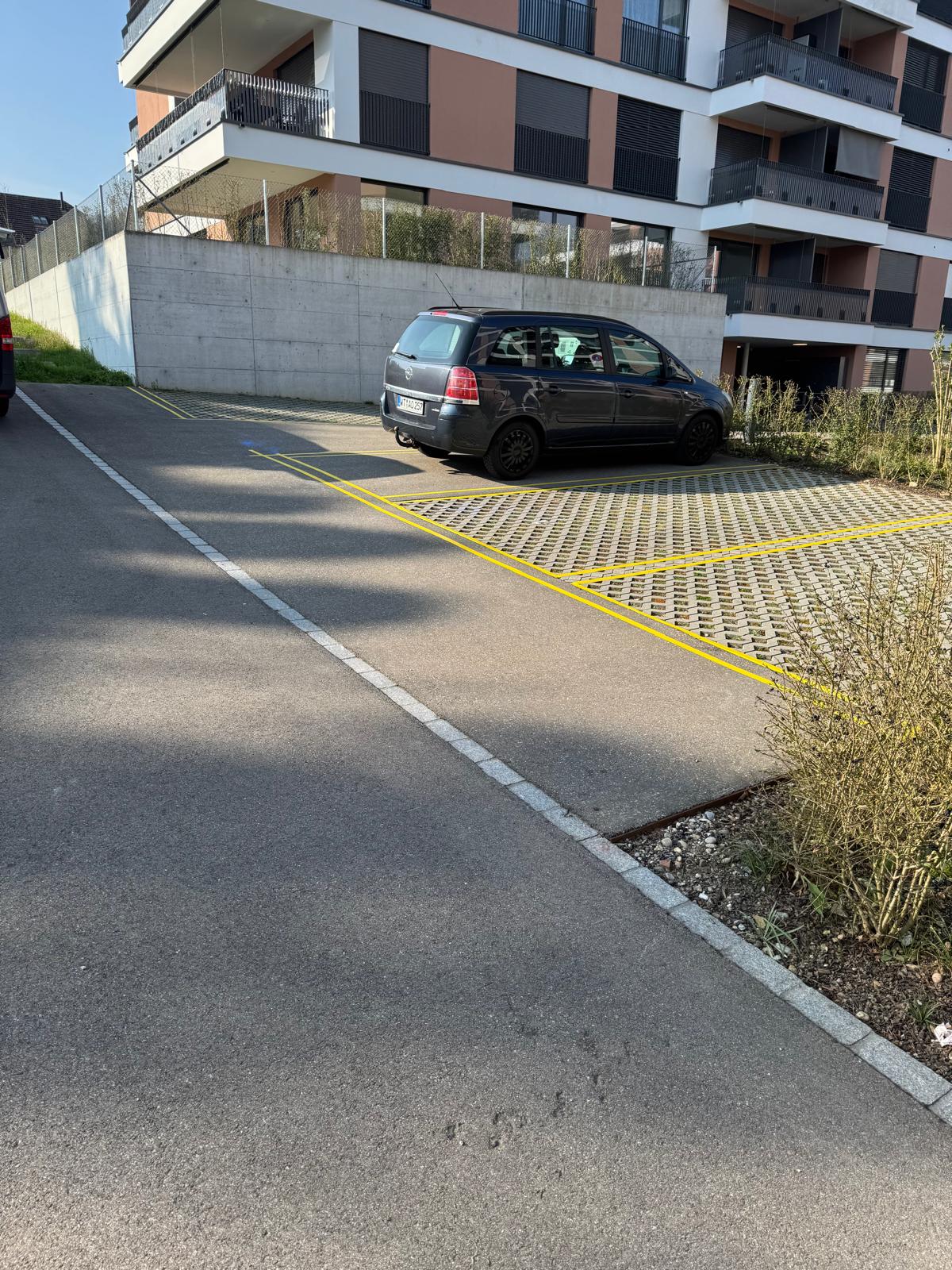 Strassenmarkierung und Signalisation