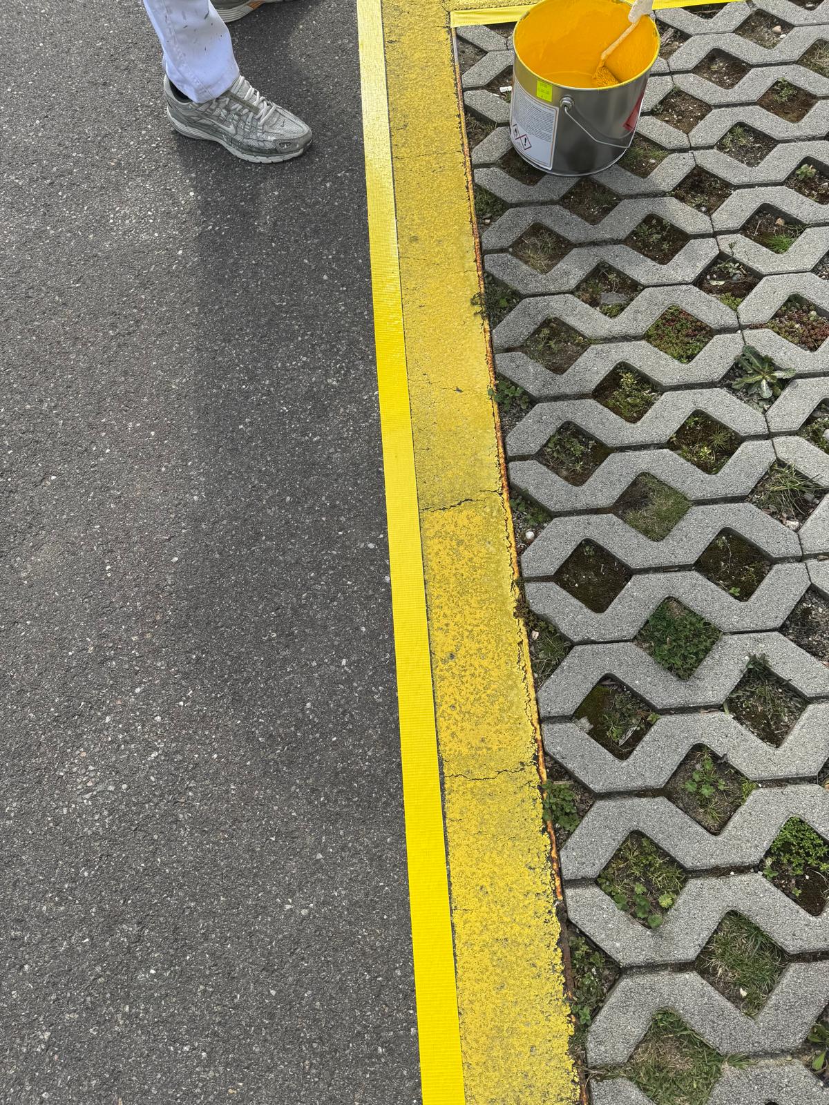 Bodenmarkierungen